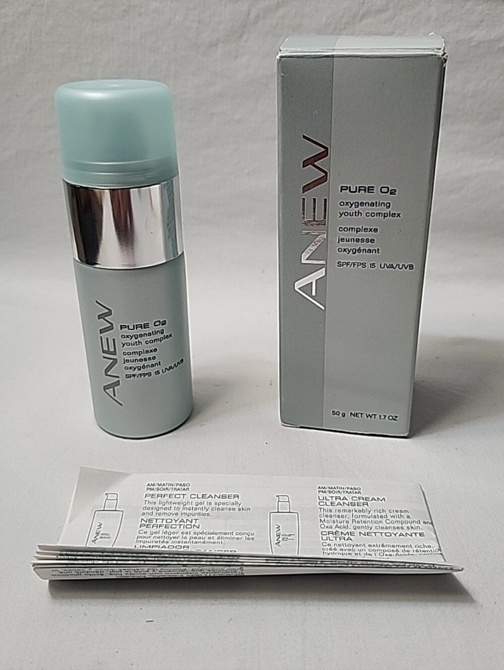 Avon Anew Pure 02 Oxygenating Youth Complex SPF 15 New